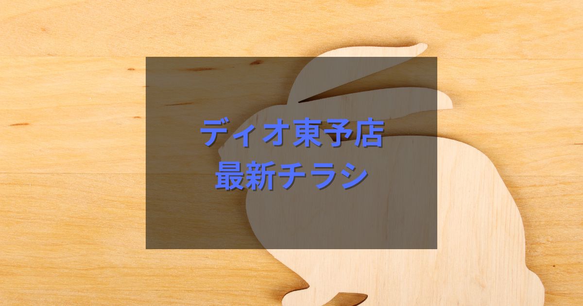 ディオ東予店の最新チラシ