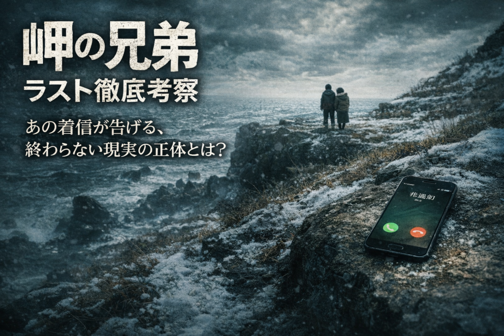岬の兄弟【ラスト徹底考察】あの着信が意味するものとは？