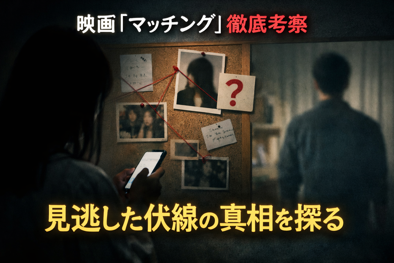 マッチングの伏線を考察｜序盤の違和感とラストの回収まとめ